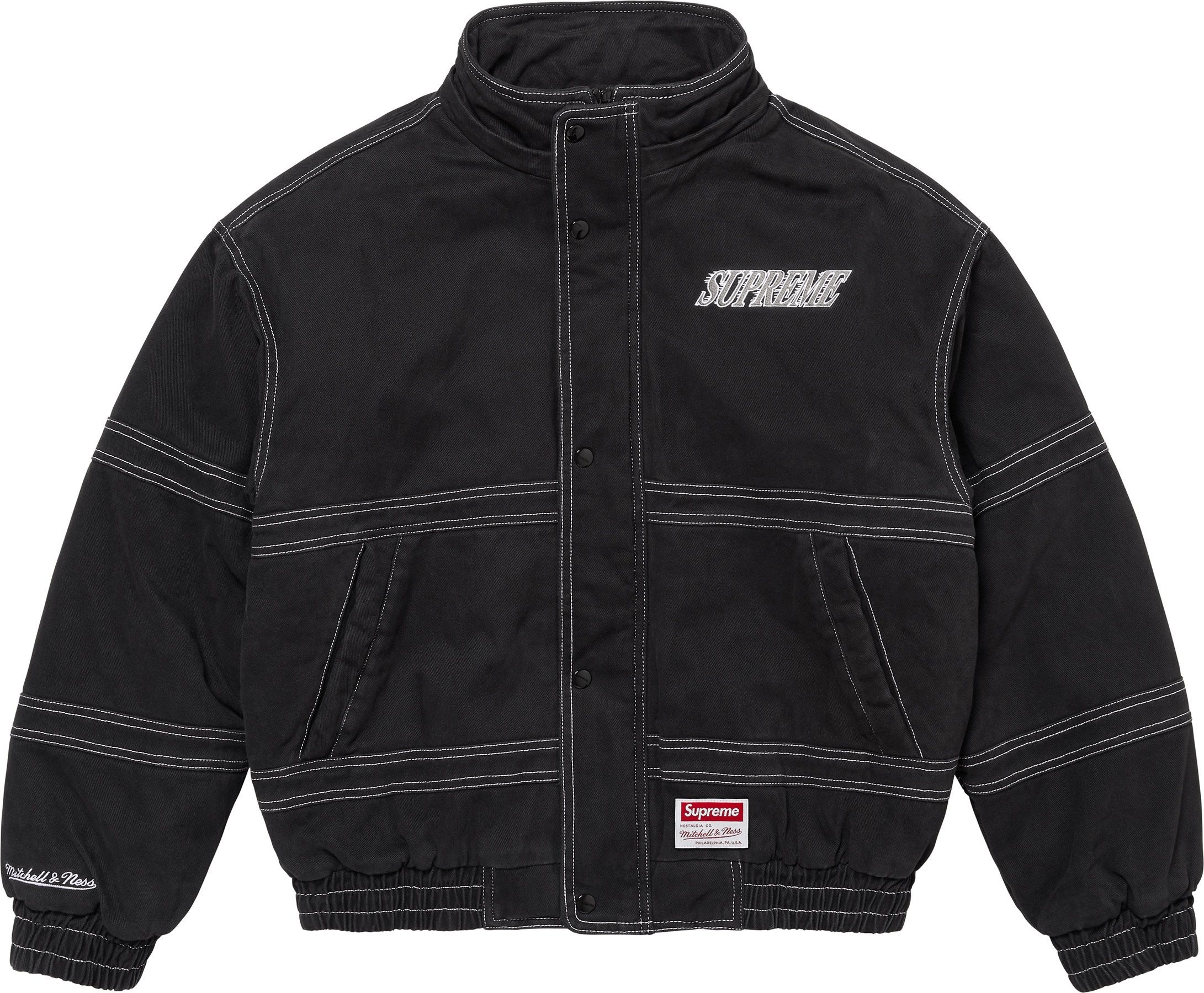 Supreme®/Mitchell & Ness® Twill Stadium Jacket view 23